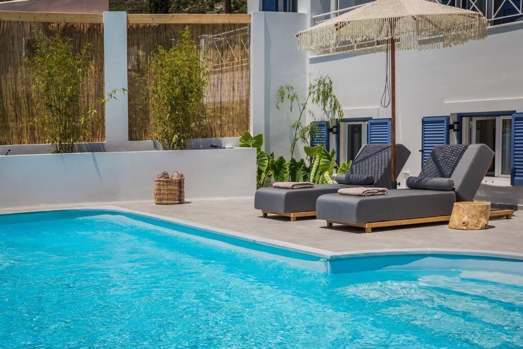Lourdas White Villa Lourdata  Buitenkant foto